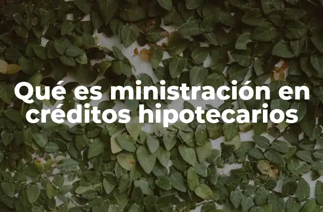 El proceso detrás del desembolso de créditos hipotecarios