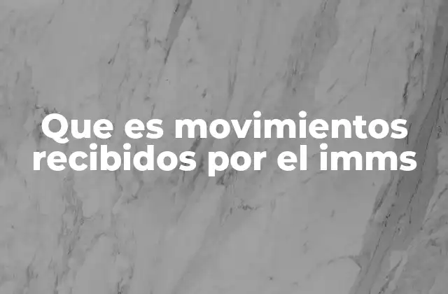 El papel de los movimientos en la gestión institucional del IMSS