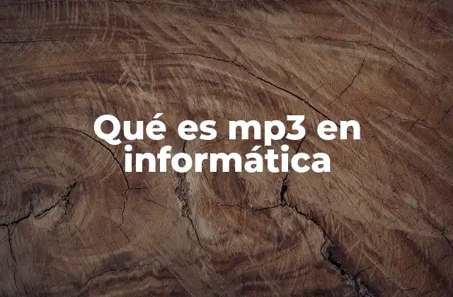 El impacto del MP3 en la industria del entretenimiento digital