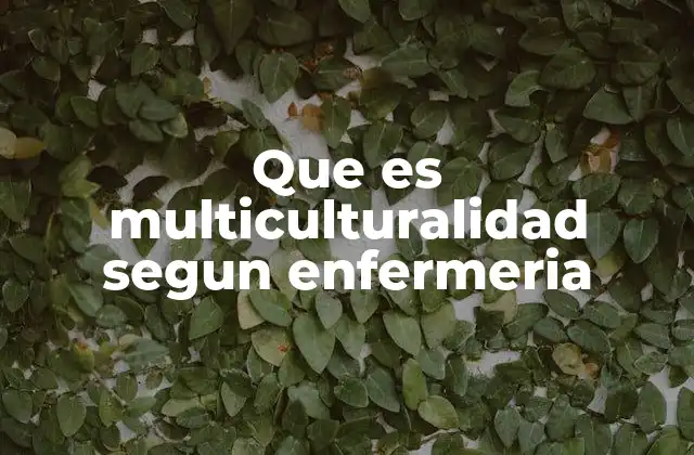 Que es Multiculturalidad Segun Enfermeria 2 La importancia de la sensibilidad cultural en la práctica enfermera