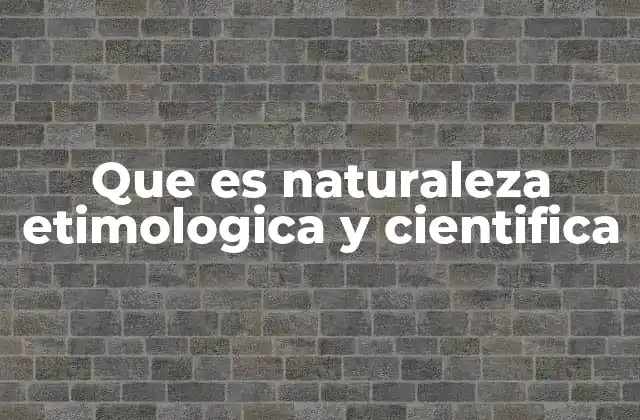 La evolución conceptual de la naturaleza a lo largo de la historia