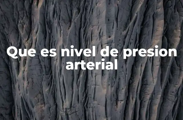Que es Nivel de Presion Arterial 2 Importancia de controlar el nivel de presión arterial