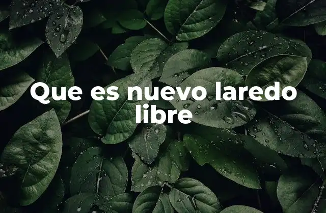 El contexto social y político de Nuevo Laredo