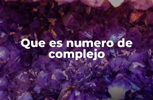 ¿Cómo se representan los números complejos en el plano?