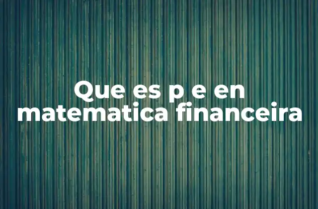 El papel de las variables en matemáticas financieras