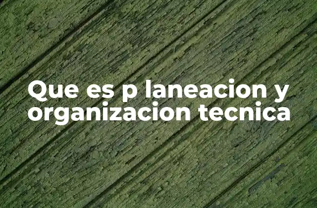 La importancia de estructurar procesos técnicos