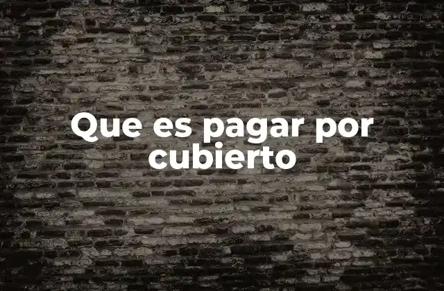 Cómo funciona el pago por cubierto en la hostelería moderna