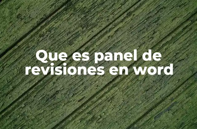 Cómo se activa el modo de revisión en Word