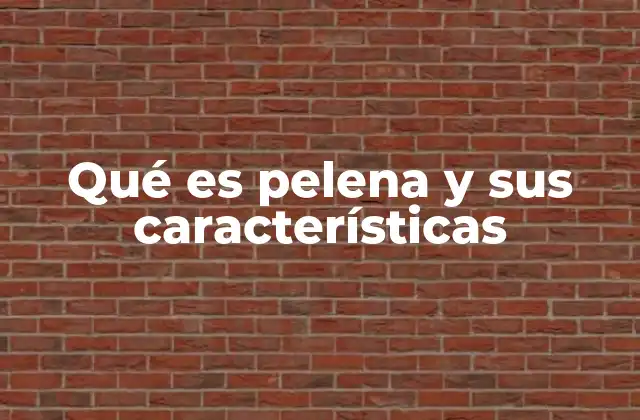 Qué es Pelena y Sus Características 2 La pelena en el lenguaje cotidiano