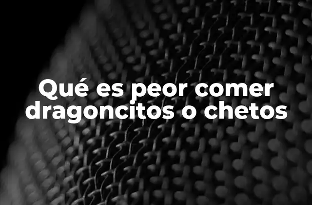 Qué es Peor Comer Dragoncitos o Chetos