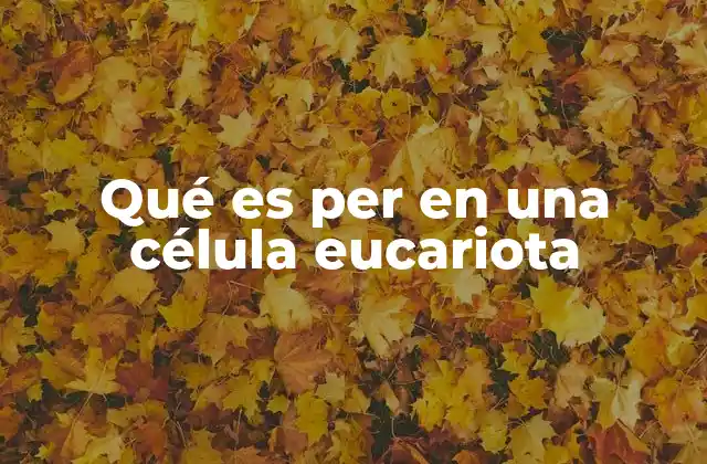 El papel esencial de los peroxisomas en la homeostasis celular