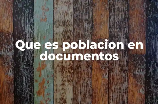 El papel de la población en la gestión documental
