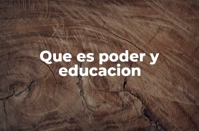 La educación como herramienta de transformación social