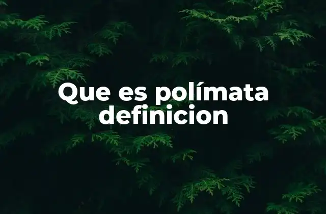 El polímata como figura interdisciplinaria