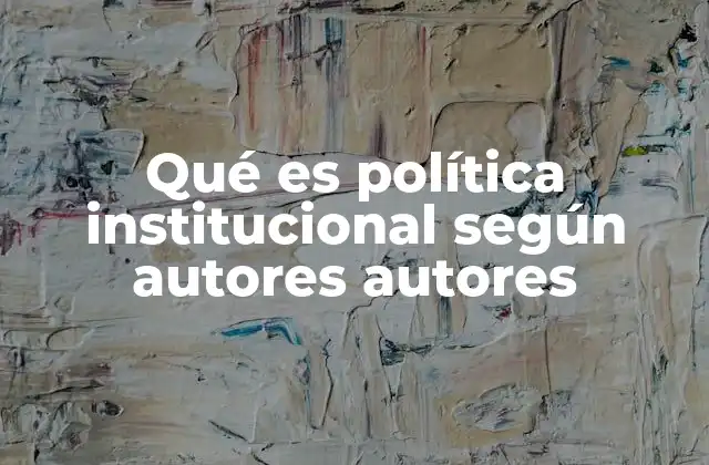 El rol de las instituciones en la estabilidad política