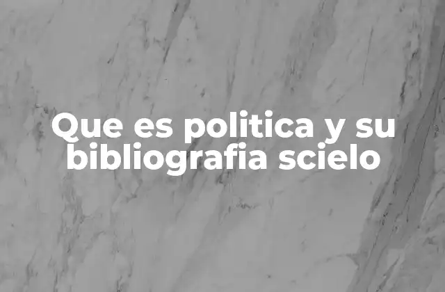La importancia de la política en el desarrollo social