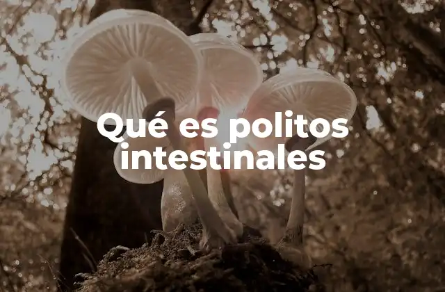Qué es Politos Intestinales