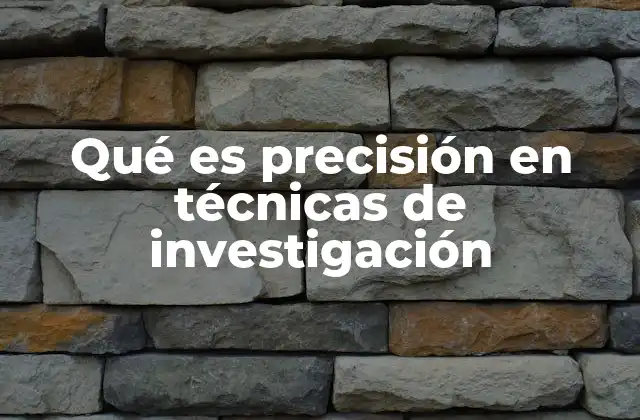La importancia de la medición en investigación