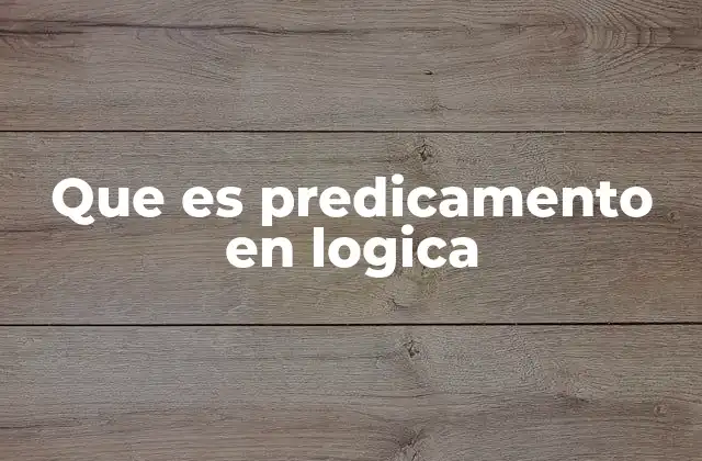 La importancia de los predicamentos en la clasificación del ser