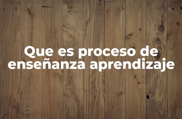 La interacción como base del proceso educativo