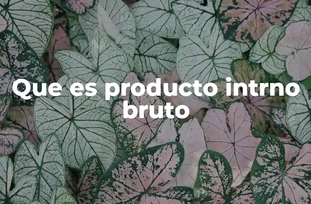 Que es Producto Intrno Bruto 2 Cómo se calcula el Producto Interno Bruto