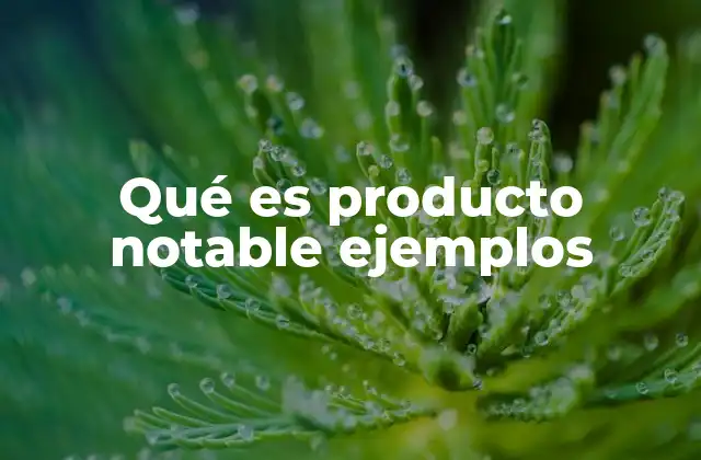 Qué es Producto Notable Ejemplos