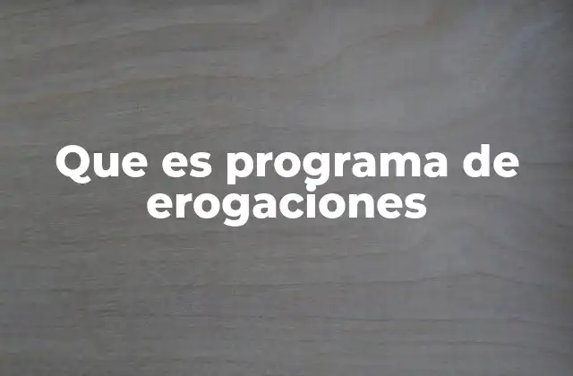 La importancia de los programas de gasto en la gestión pública