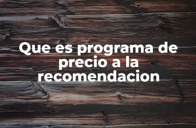 Cómo funcionan los programas basados en recomendaciones