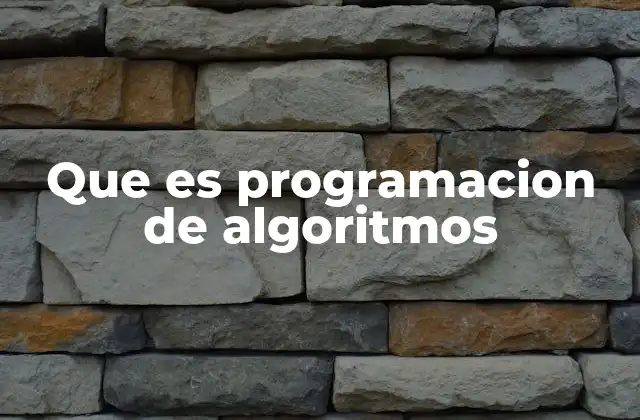 Que es Programacion de Algoritmos 2 La base lógica detrás de la programación algorítmica