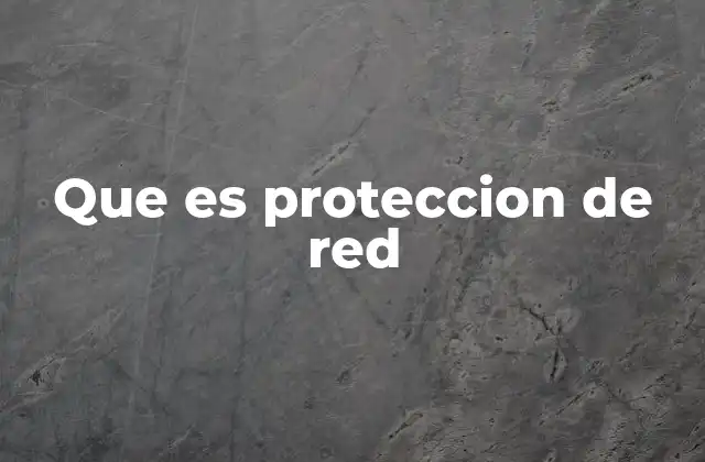Que es Proteccion de Red 2 Cómo las redes modernas enfrentan los riesgos cibernéticos