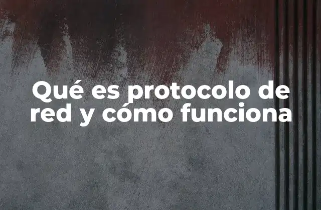 Qué es Protocolo de Red y Cómo Funciona