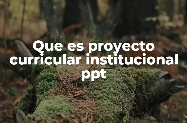 Que es Proyecto Curricular Institucional Ppt 2 La importancia del proyecto curricular institucional en la educación