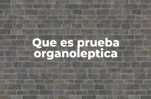 Que es Prueba Organoleptica 2 La importancia de la percepción sensorial en la evaluación de alimentos