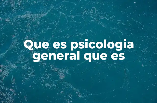 Fundamentos del estudio del comportamiento humano