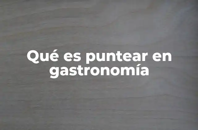 La importancia del equilibrio en la gastronomía