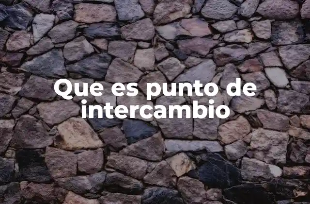 El rol de los puntos de intercambio en la conectividad digital