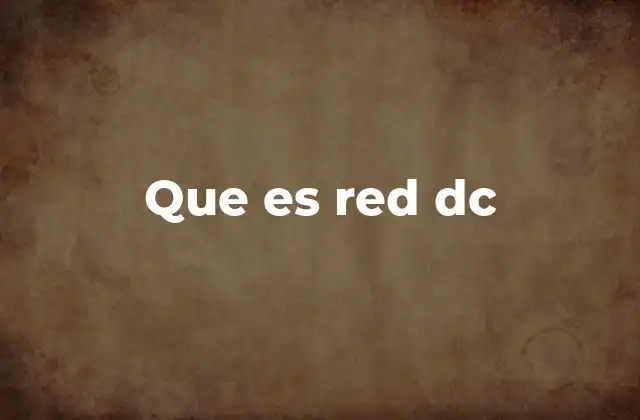 Diferencias entre red DC y red AC