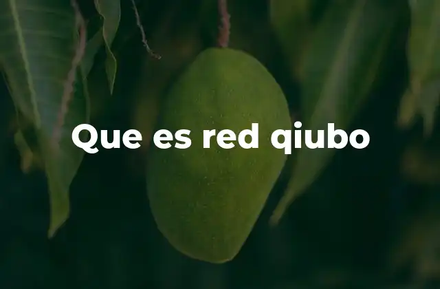 Que es Red Qiubo