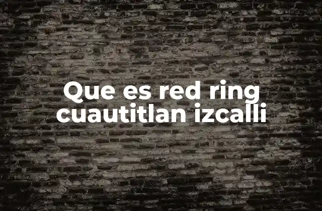 La importancia de las redes locales en Cuautitlán Izcalli