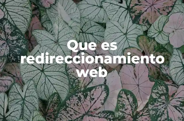 Que es Redireccionamiento Web