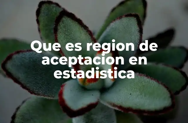 Que es Region de Aceptacion en Estadistica 2 Fundamentos teóricos de las pruebas de hipótesis