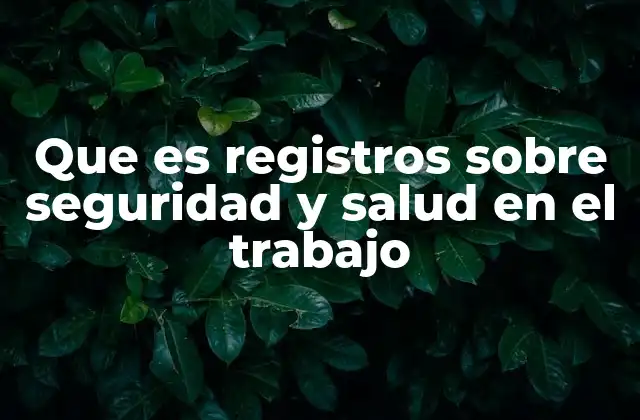 La importancia de mantener un adecuado control de la salud y seguridad en el lugar de trabajo
