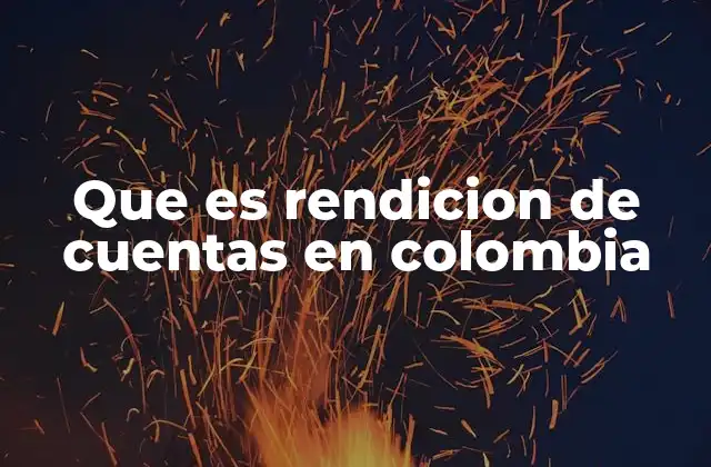 Que es Rendicion de Cuentas en Colombia 2 La importancia de la rendición de cuentas en el desarrollo democrático