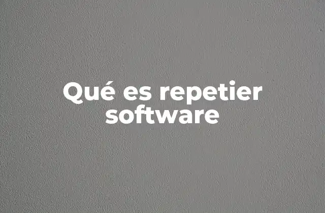 Qué es Repetier Software