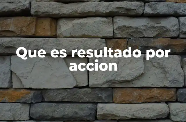 La importancia de la acción en la consecución de objetivos