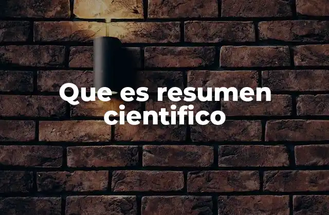 La importancia de un resumen en la comunicación científica