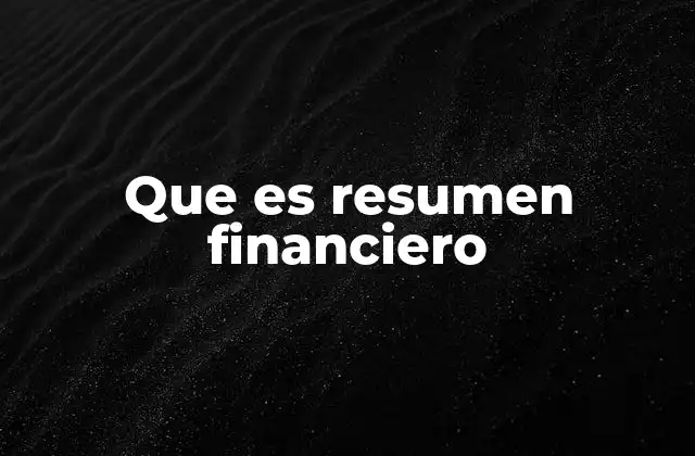 La importancia de comprender tu situación económica