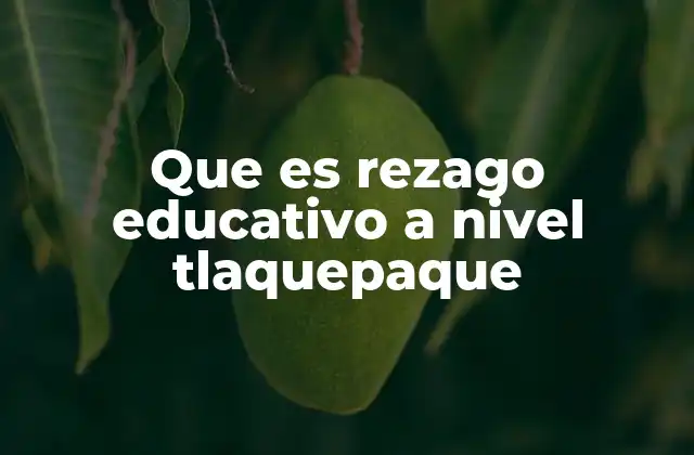 Que es Rezago Educativo a Nivel Tlaquepaque 2 El impacto del rezago educativo en el desarrollo local