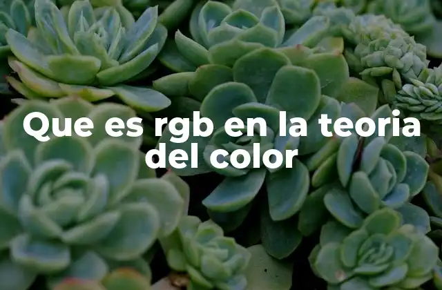 El modelo RGB en la creación de colores digitales