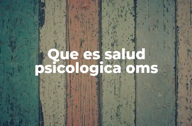 La salud mental como base para un desarrollo humano sostenible